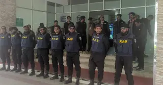 নির্বাচন কমিশনে তারেক রহমানের আগমন উপলক্ষে নিশ্ছিদ্র নিরাপত্তা